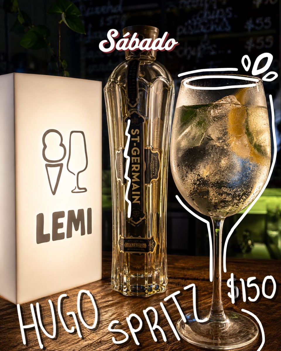 Sábado: hugo spritz $150